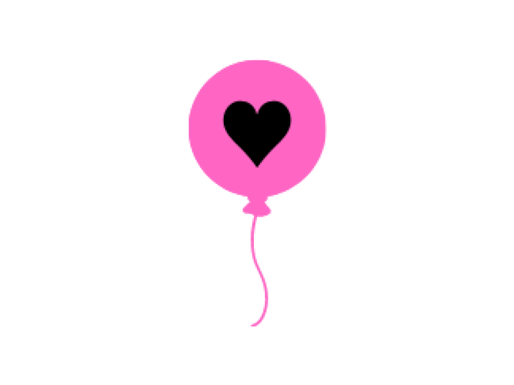 Neon kleur ballonnen