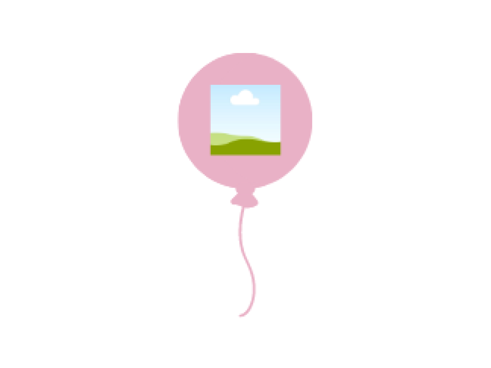 Pastel kleur ballonnen