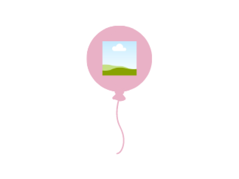 Pastel kleur ballonnen