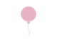 Pastel kleur ballonnen