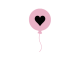 Pastel kleur ballonnen